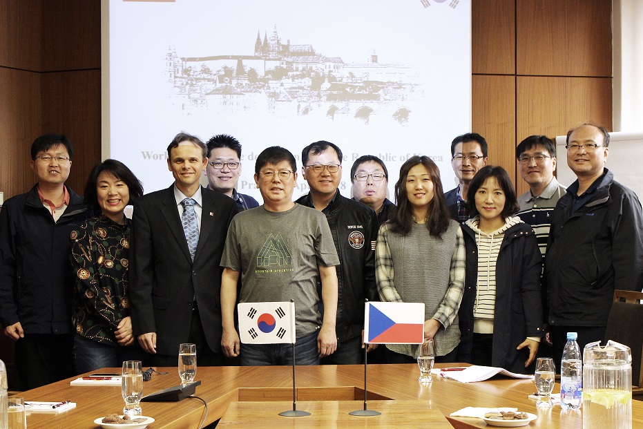 foto delegace z Jižní Korey